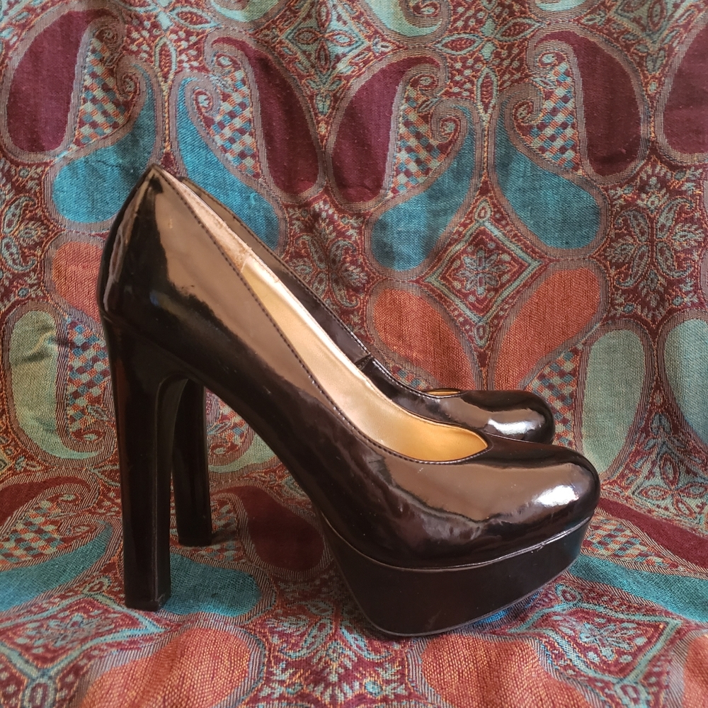 Black Platform Heels